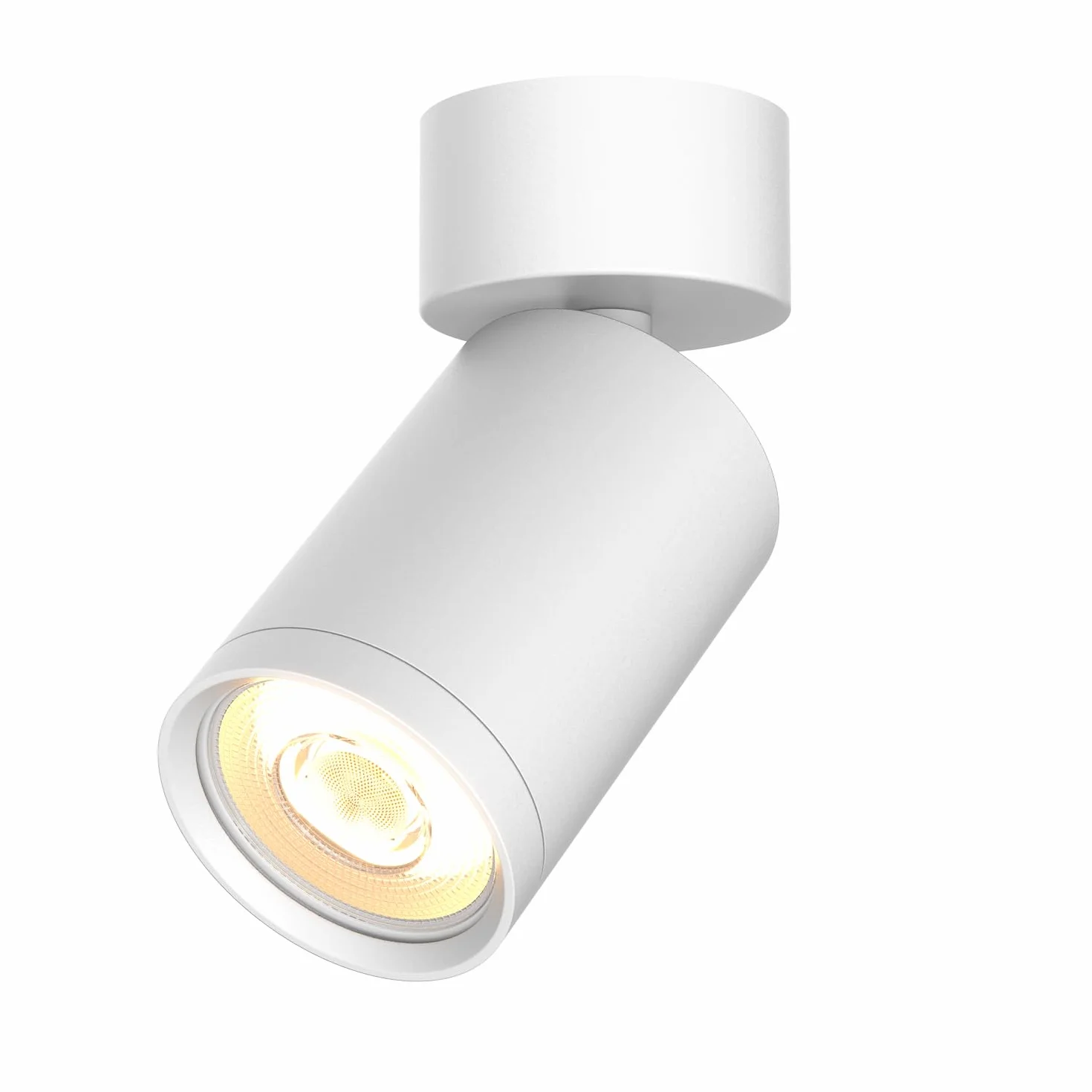 TRAXON LUXPOINT Foco de Superficie Orientable GU10 Aplique Techo Aluminio Ajustable Iluminación Direccional Interior