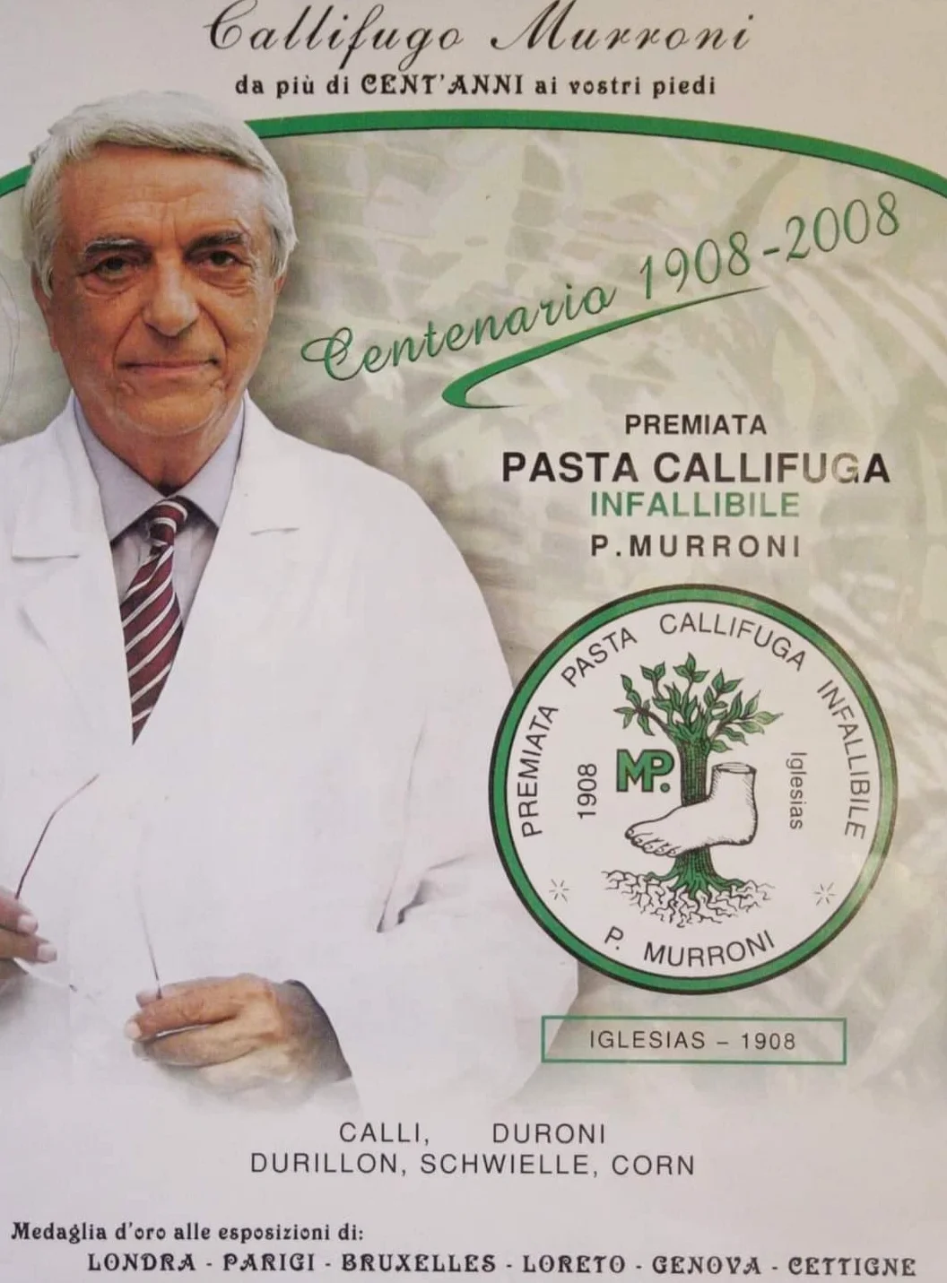 Murroni Pasta Callifuga Extra Forte Elimina Duroni Calli Verruche Occhi di Pernice