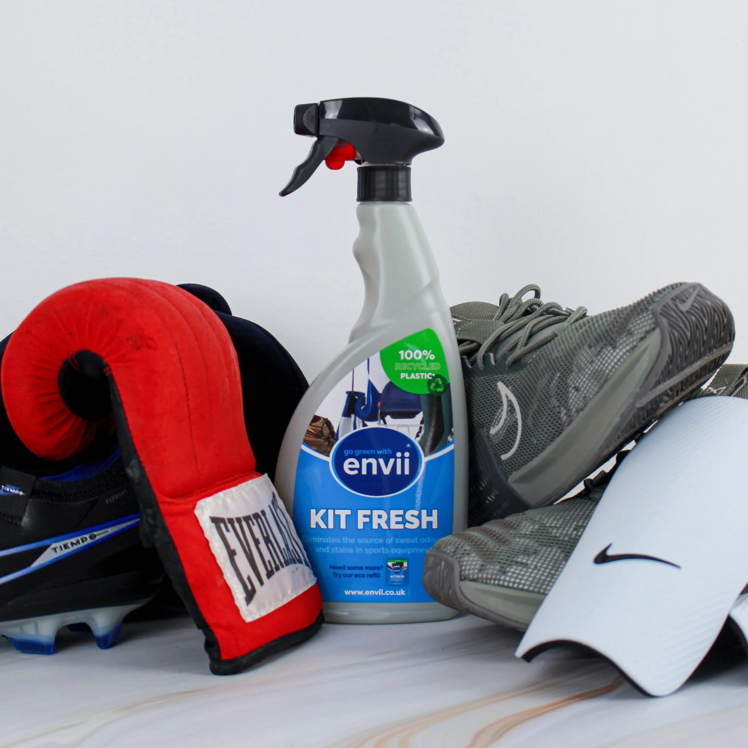Envii Kit Fresh Ambientador y Desodorante Enzimático para Zapatos, Guantes de Boxeo, Calzado Deportivo - 750 ml