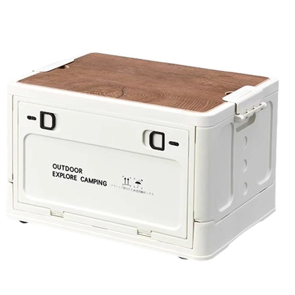Camping al aire libre plegable mesa turística caja de almacenamiento de coche caja de almacenamiento de viaje al aire libre equipo de camping , S