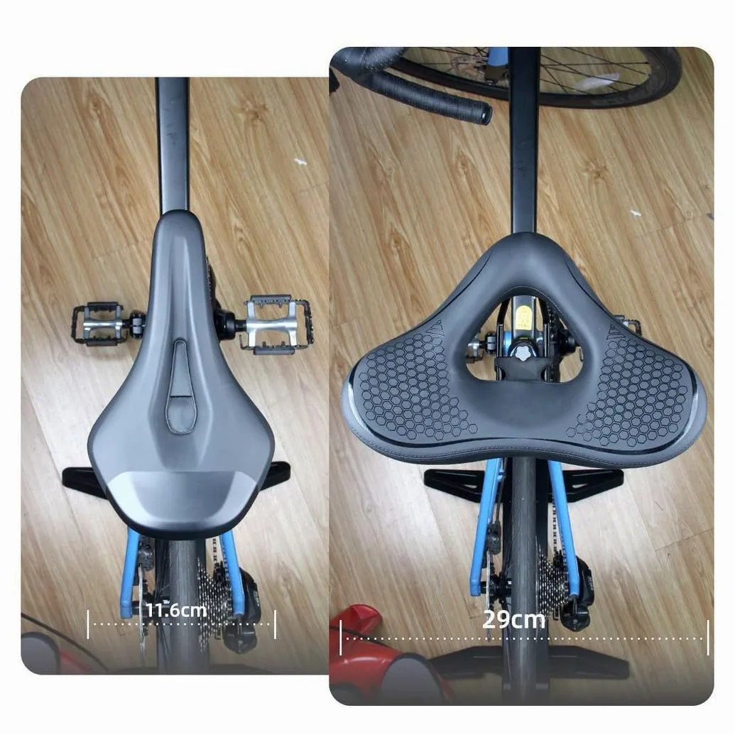 Sillín de Bicicleta para Scott Silence eRide 2024-,Diseño de Soporte 3D Que Alivia Eficazmente el Dolor de Cadera, Fabricado en Cuero,M