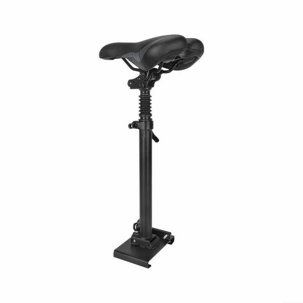 Silla de asiento de scooter eléctrico para Xiaomi M365/Pro/1S, plegable, ajustable, amortiguador, aleación de aluminio, asiento acolchado de PU