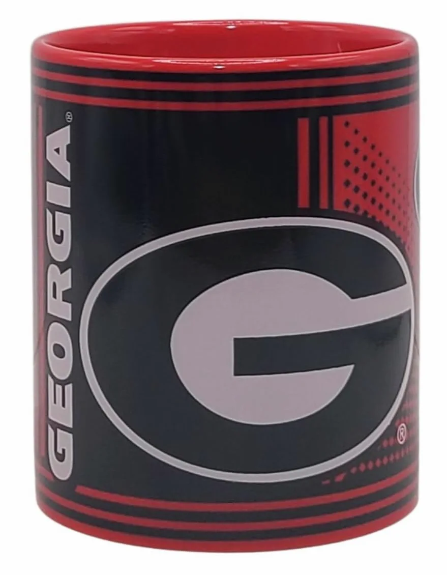 Boelter Brands NCAA - Taza de héroe sublimada de 325 ml (Georgia Bulldogs)