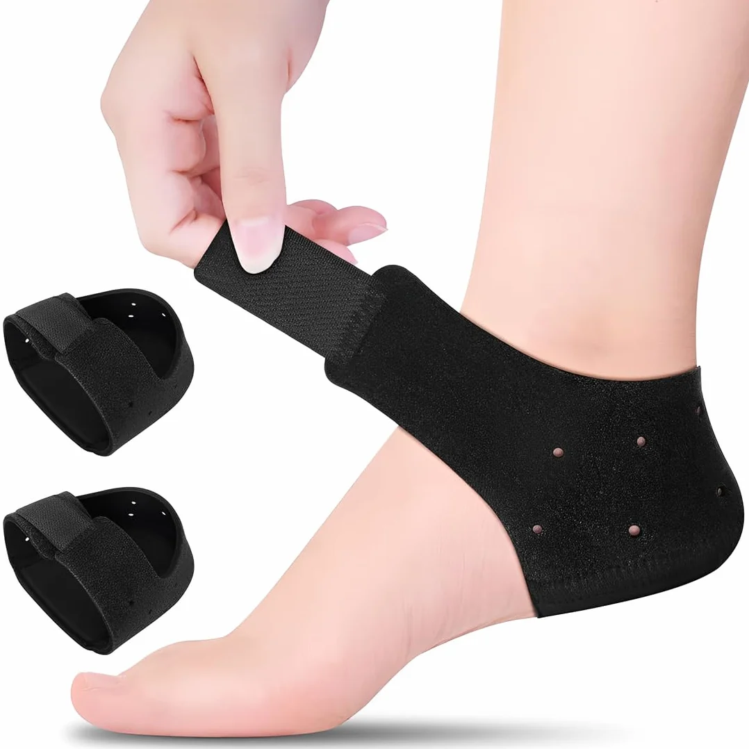 GXGM Protector de talón de gel Fascitis plantar Copa de talón alivia el dolor del talón