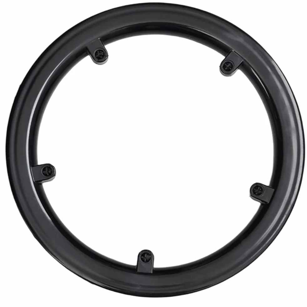 Gdfnmogo Protector de cadena 48T, protector de bielas de plástico duradero para platos de 4/5 agujeros 46-48T, compatible con bicicletas de montaña, bicicletas plegables (48T)