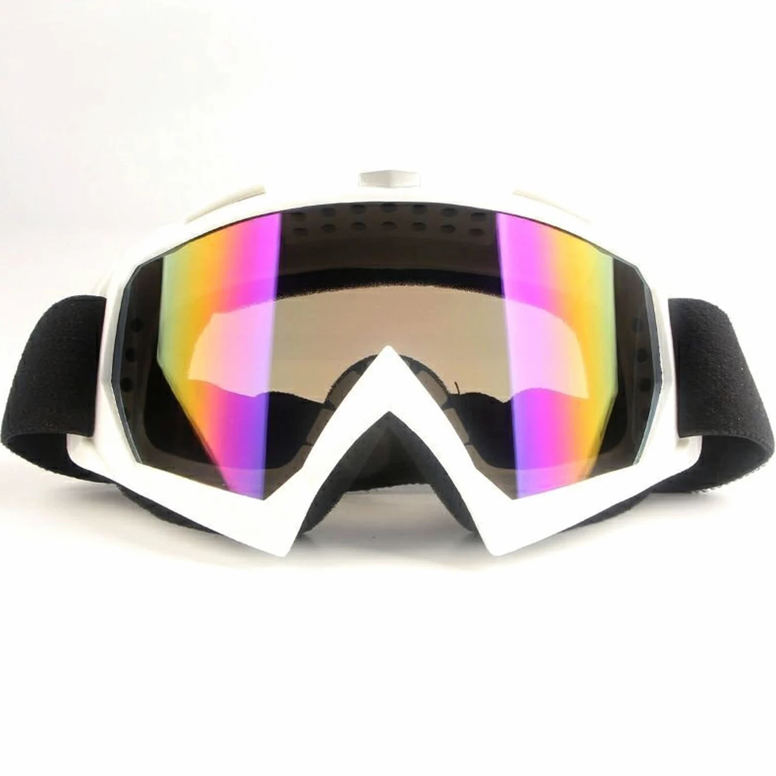 DieffematicHXJ Gafas Esqui Hombre Gafas de esquí Profesional Capas de Doble Capa Lente Anti-Niebla Gafas de esquí Menores Hombres Mujeres Snow Gafas Snowmobile Deporte de Invierno (Color : White)