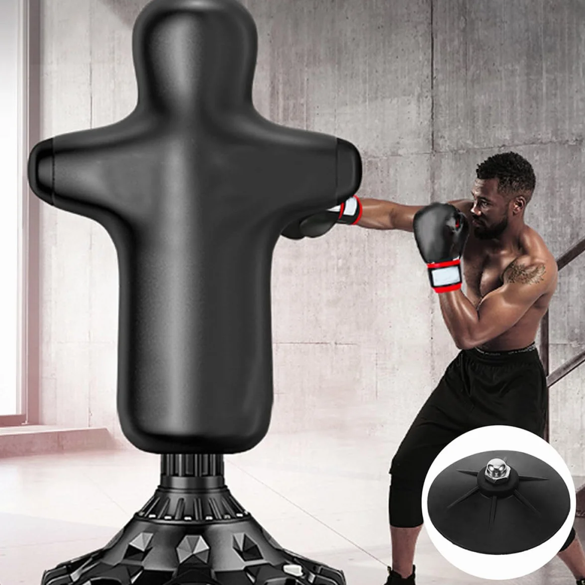 10 Ventosas de Goma para Sacos de Arena de Boxeo, Base de Succión Extra Fuerte y Estable, Accesorio Resistente de Caucho para Entrenamiento en Gimnasios y Uso Doméstico