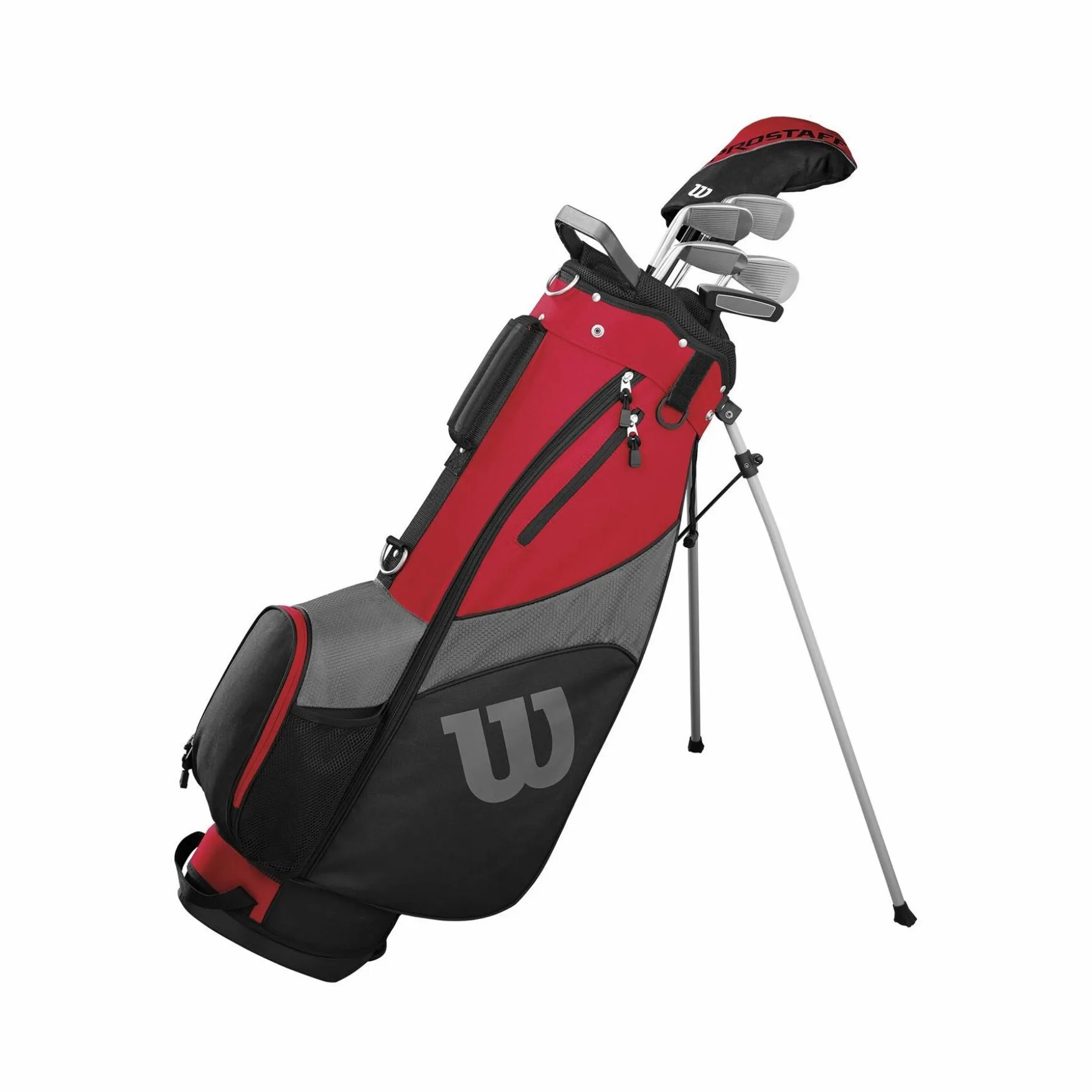 Wilson Golf Medio Set Pro Staff SGI, Juego de Palos de Golf, Nivel Principiante y Avanzado