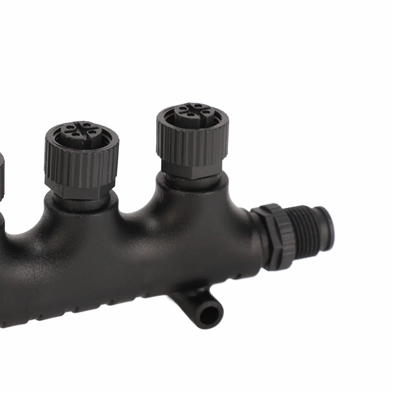 Tbest Conector en T de 4 Puertos NMEA 2000 M12 5 Pines IP67 Impermeable para Redes Lowrance