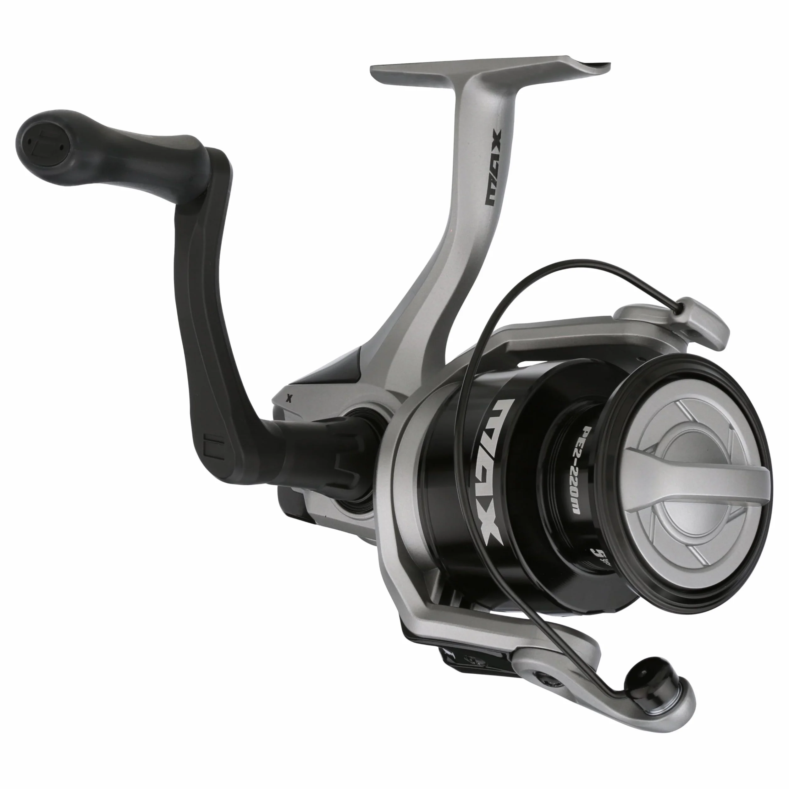 Abu Garcia MAX X Carrete Giratorio | Cuerpo de Grafito con Sistema de Arrastre Suave para Todos los Pescadores | De Agua Dulce y de bajura para Bass, Lucio y Trucha | Ambidiestra | Varios tamaños
