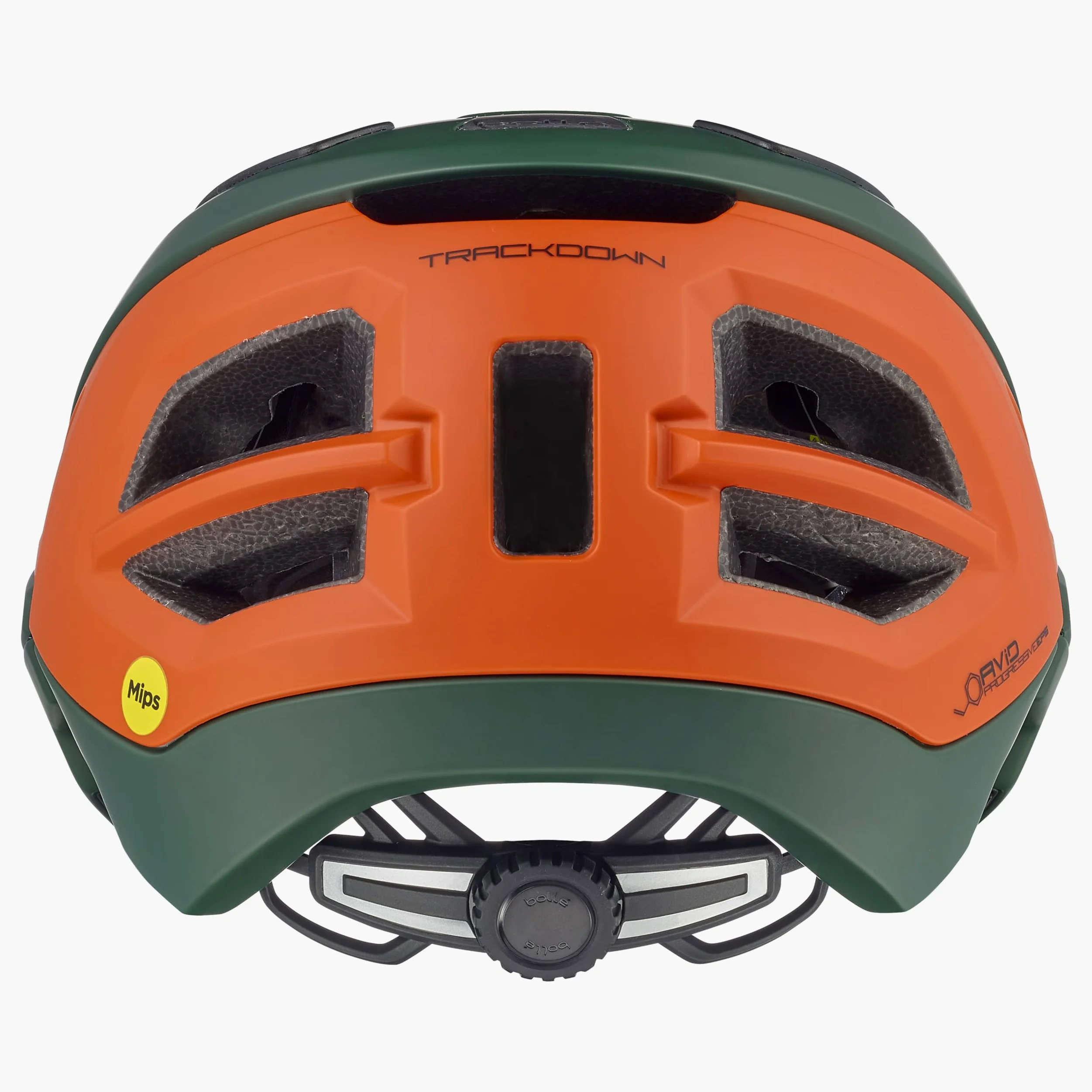 BOLLÉ Trackdown MIPS Casco, Adultos Unisex, Green Orange, L
