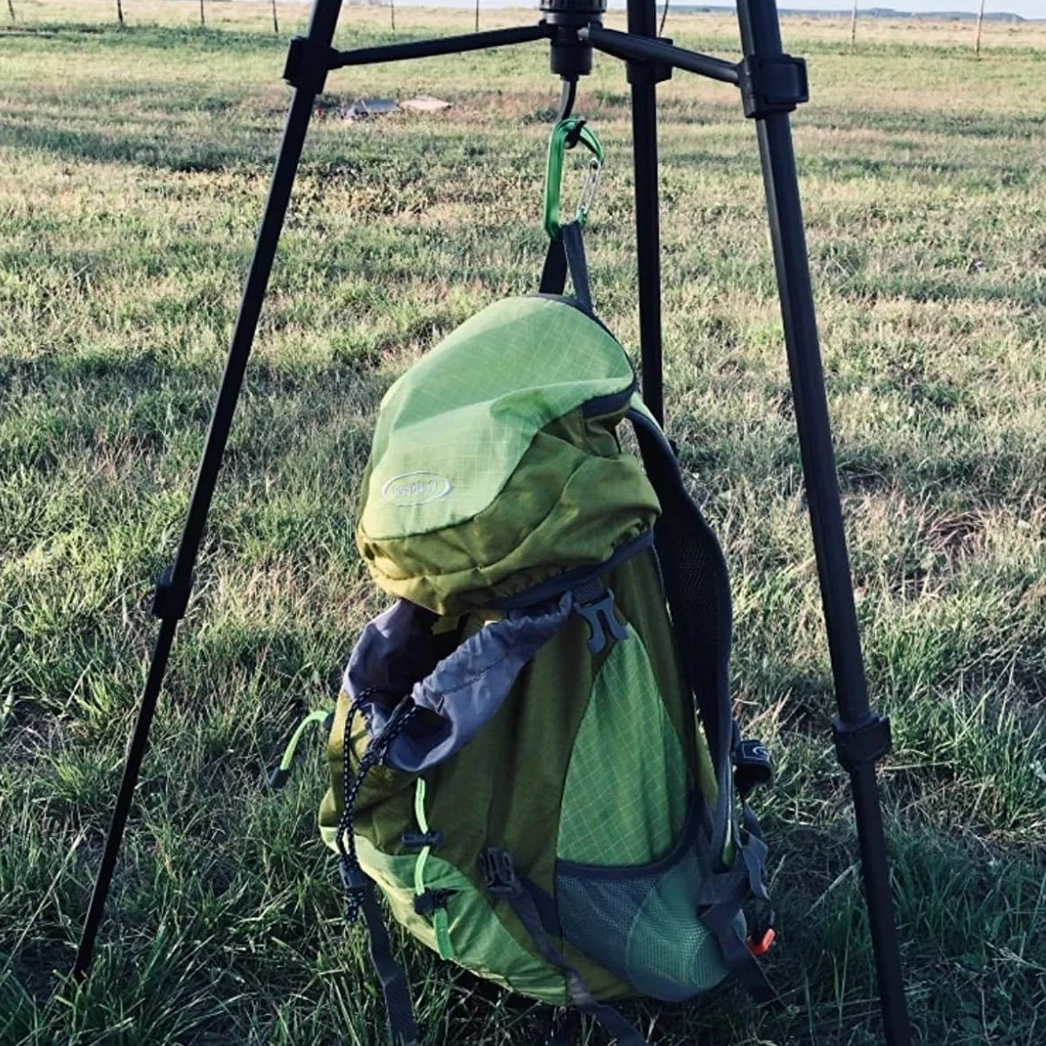 Azarxis Mosquetones 12 kN Mosquetón con Cierre de Resorte en Forma de D Mosquetón de Aluminio Resistente para Hamaca Acampar Senderismo al Aire Libre