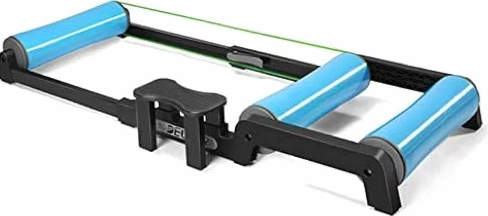 Rodillo de entrenamiento de bicicleta de interior para entrenamiento en casa, se adapta a bicicletas de montaña de 24 a 29 pulgadas y ruedas de 700 C, ideal para ciclismo, fitness y ejercicio