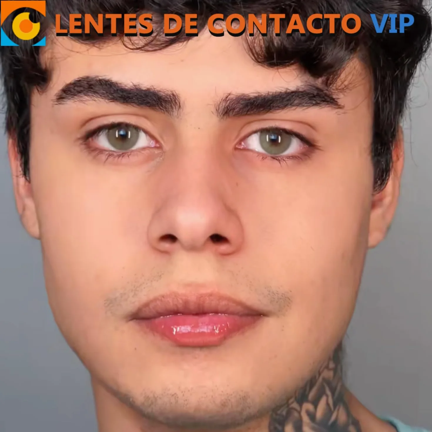 Lentillas de Contacto Color Verde Suave Duración 1 Año Kit Accesorios 2 Piezas Sin Aro