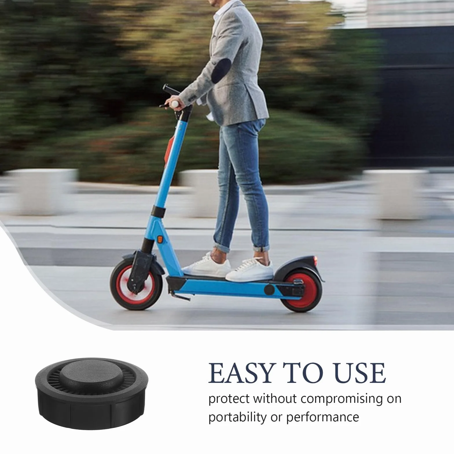 Hemobllo Cubierta Protectora de Eje para Patinete Eléctrico Modelo G3 Plástico Resistente Prueba de Polvo Absorbe Impactos para Conducción Repuesto Duradero para Scooter Urbano