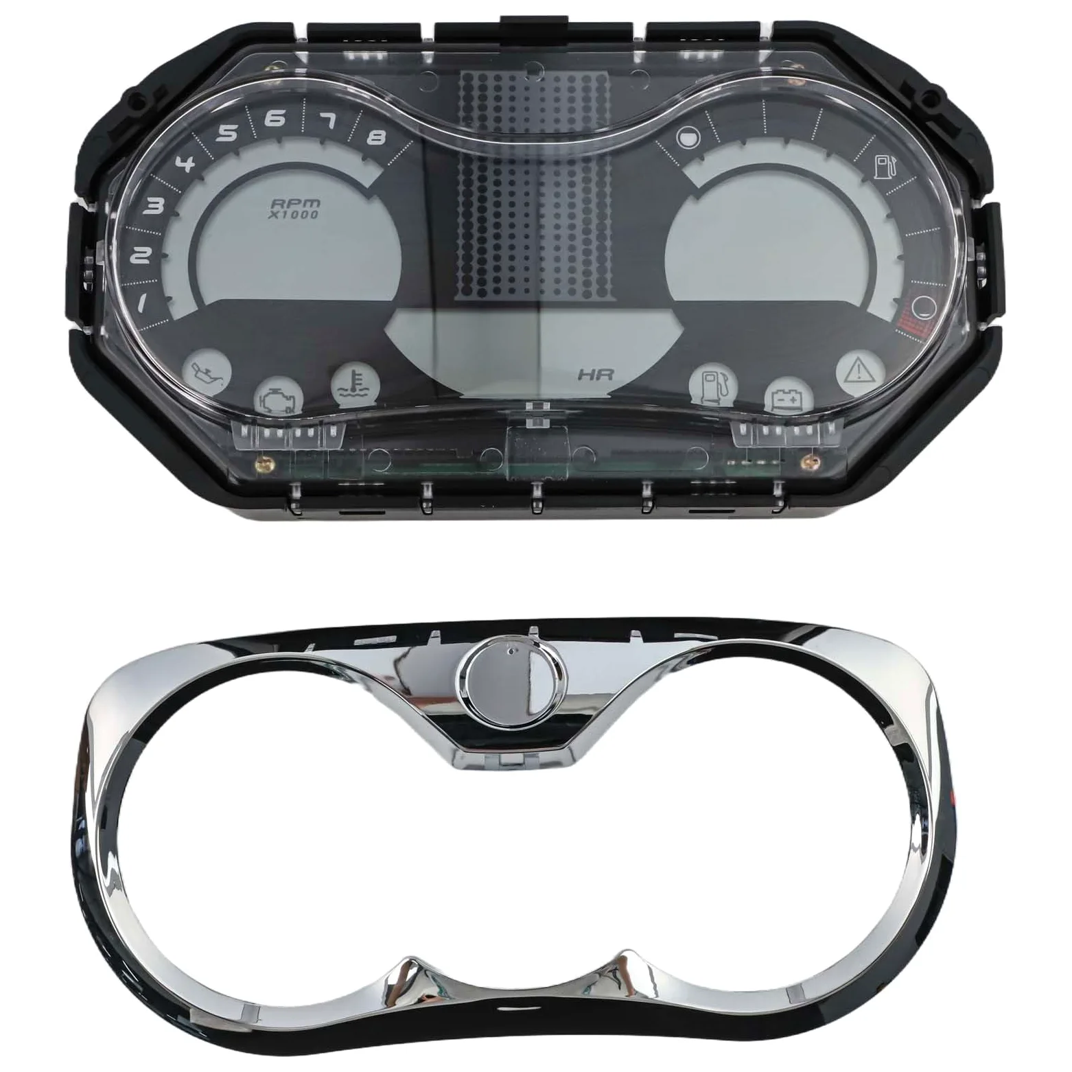 Para seadoo velocímetro medidor para panel de instrumentos de jet ski 278002070 278002217 repuesto GTI SE 130 para wake 155 Gauge 2006 2007 para Seadoo piezas eléctricas LCD
