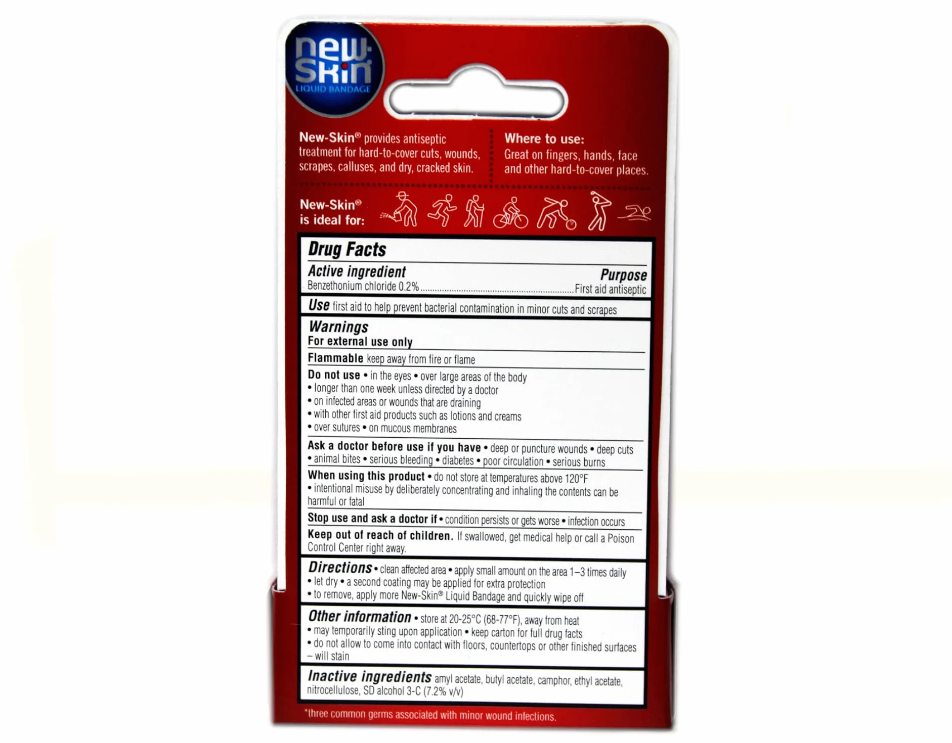 MEDTECH NEW SKIN LIQUID BANDAGE .3 OZ