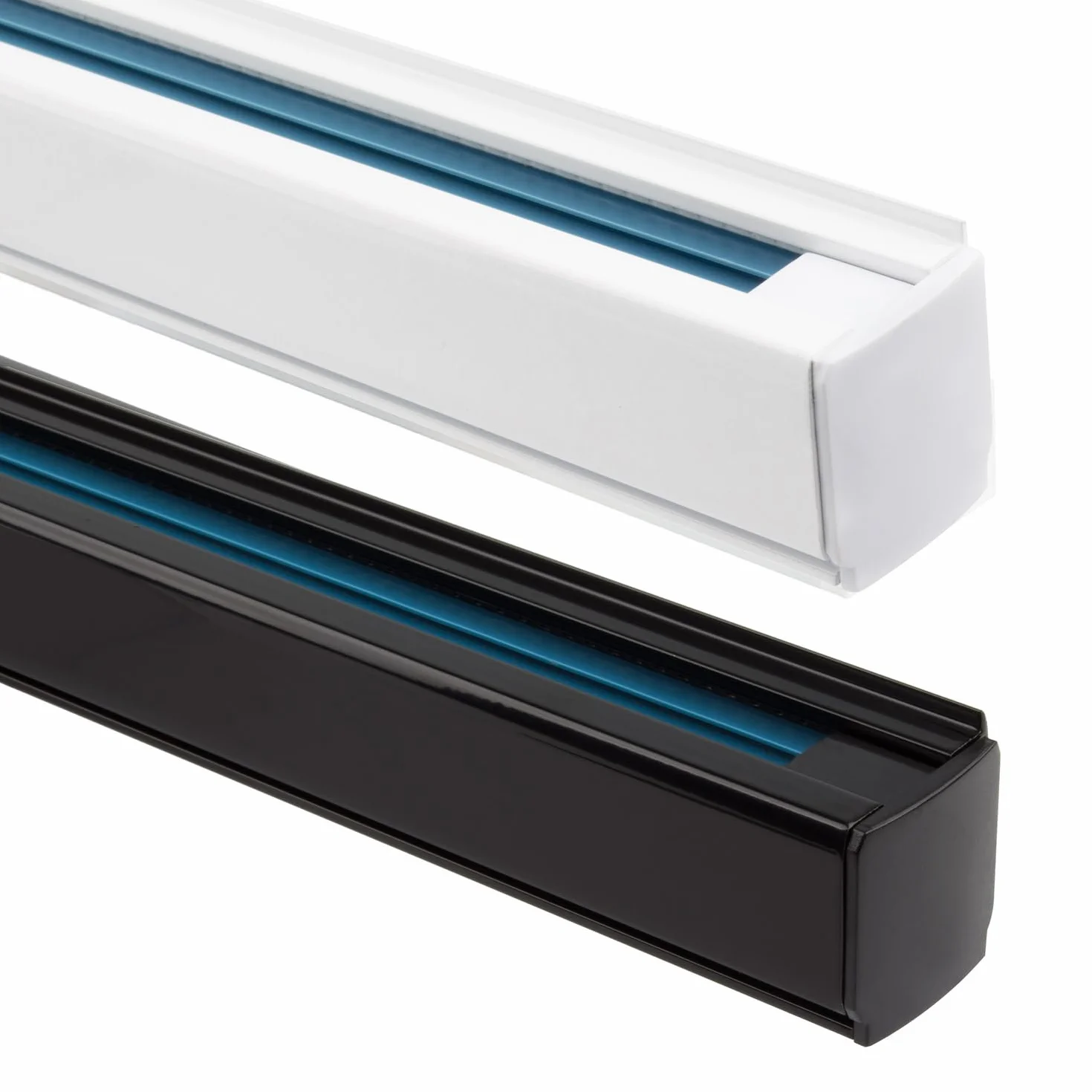 LEDKIA LIGHTING Carril Trifásico Aluminio 2 Metros Blanco para Focos LED