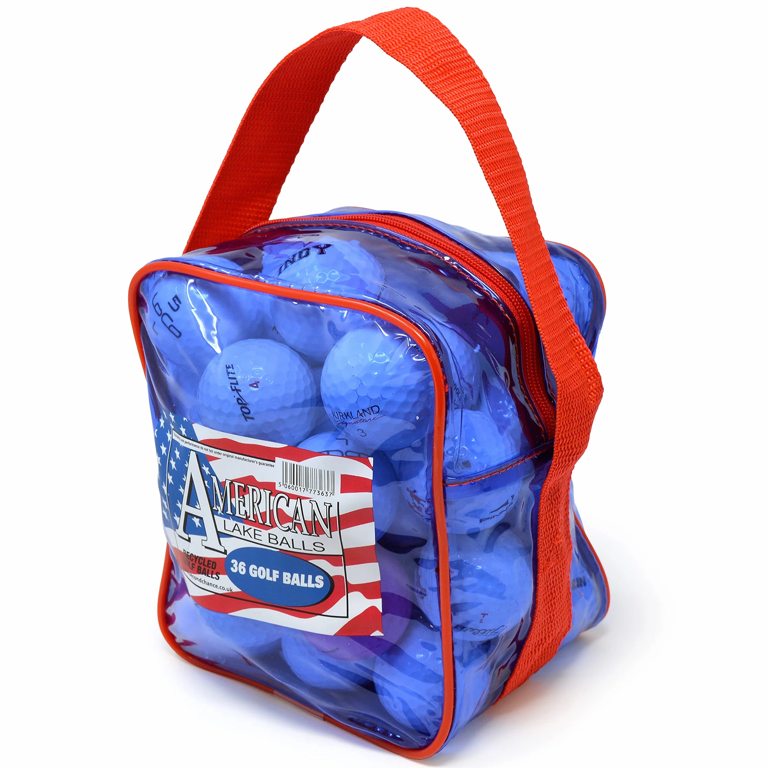 Second Chance 36 Pelotas de Golf con Bolsa de Almacenamiento