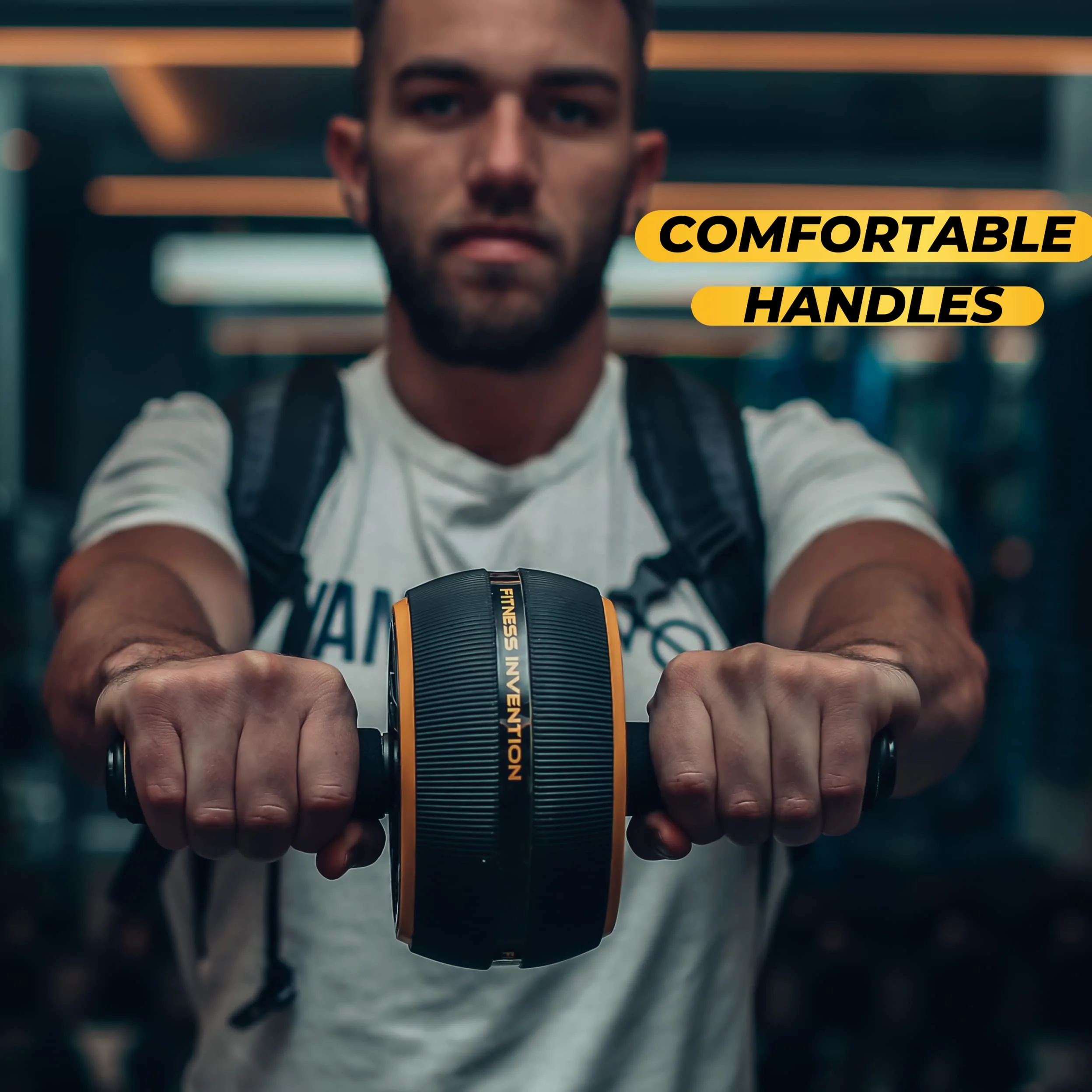 Rueda de abdominales, rodillo de rueda de abdominales y cuerda de saltar, rodillo de abdominales para entrenamiento abdominal, rodillo de rueda para abdominales, rodillo de abdominales para