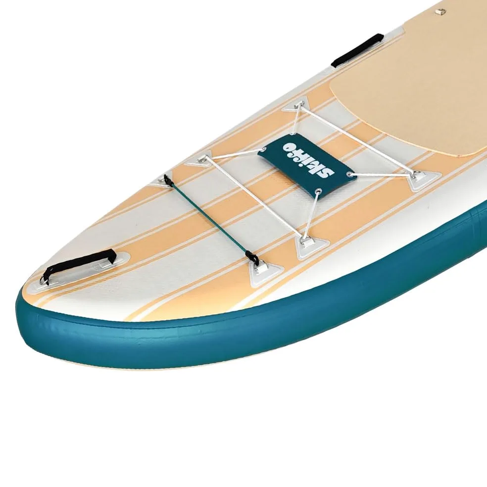 Skiffo Rivage Lagoon 11' – Sup Inflable 2 en 1 Kayak Completo – 335 x 86 x 15 cm – MAX 160 kg – Estable y versátil – Diseño único