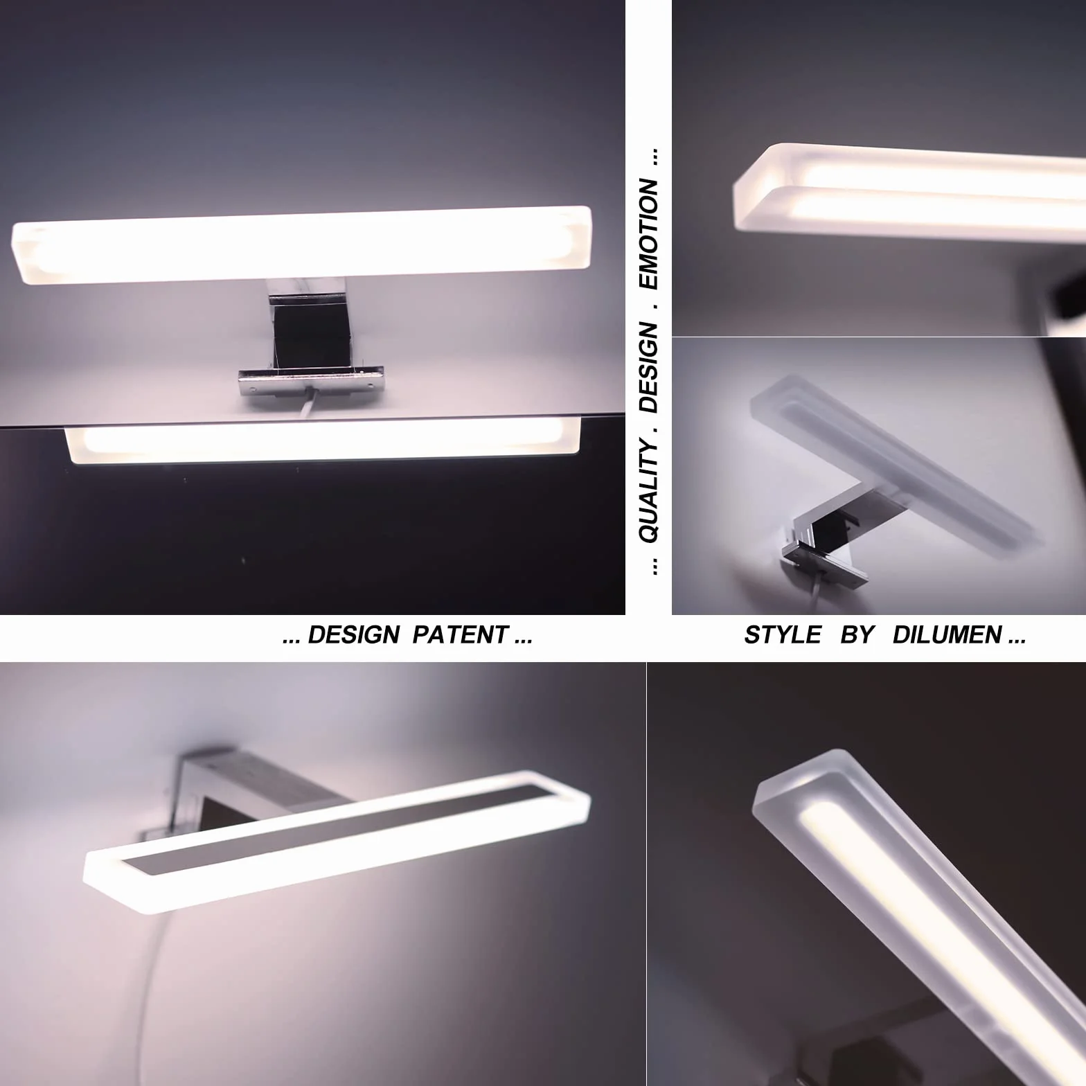 Lámpara de Espejo de Baño LED 5W 600lm 30cm 4000K Blanco Natural 230V IP44
