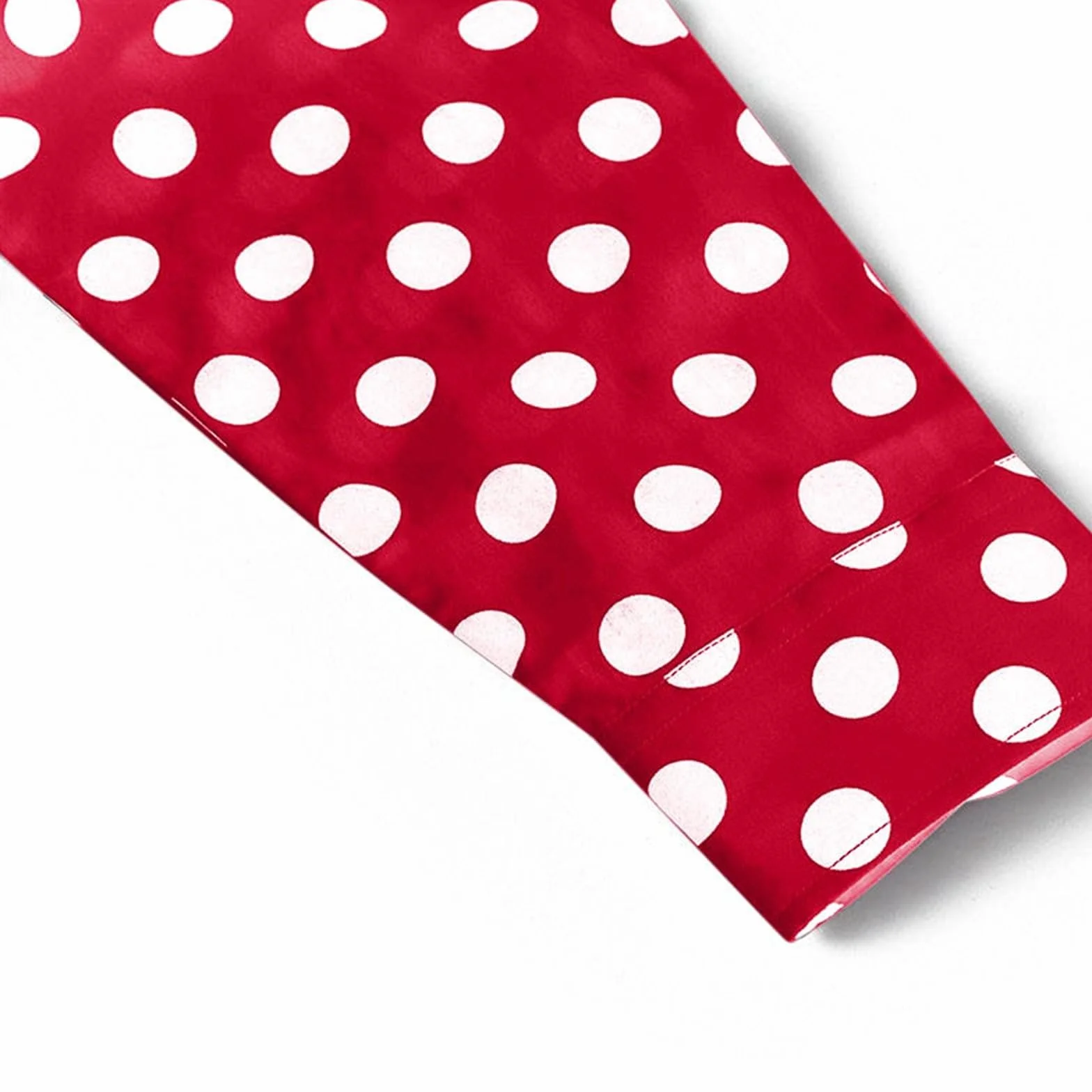 Camisetas para hombre de manga larga con botones de lunares, camisa retro cuello abotonado, estampado de puntos, camisa de negocios, corte ajustado