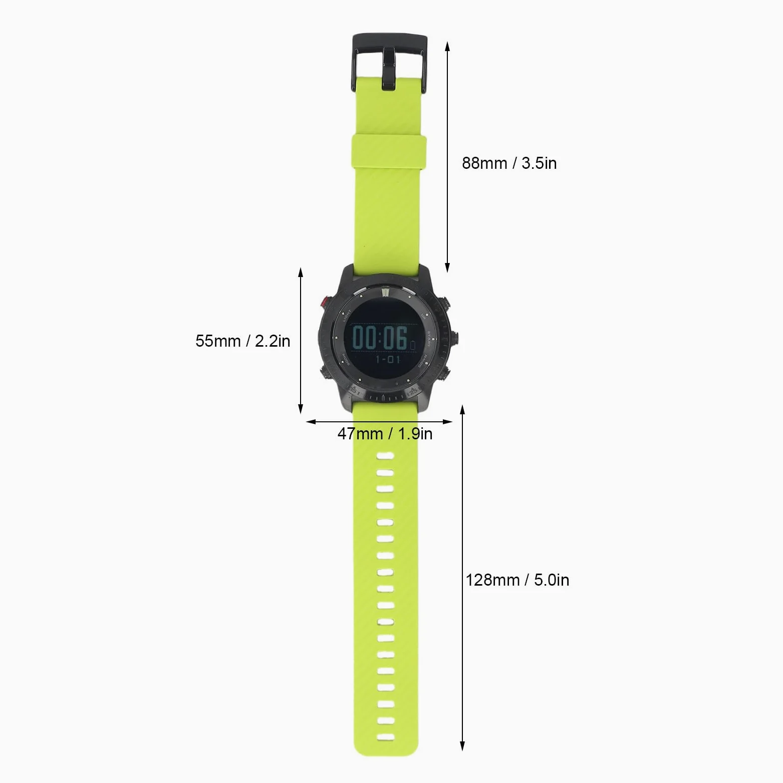 Reloj de Computadora de Buceo, Sensor de Profundidad, Barómetro y Batería Eficiente para Actividades Submarinas, Notificaciones de Llamadas y Mensajes, Diseñados para Nadar,