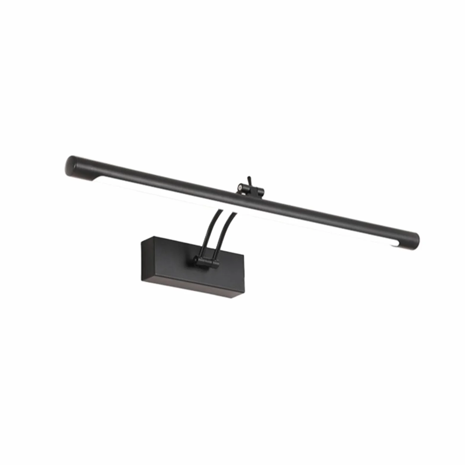 Lámpara de pared LED moderna acero inoxidable resistente al agua L40/55/70CM con interruptor para baño