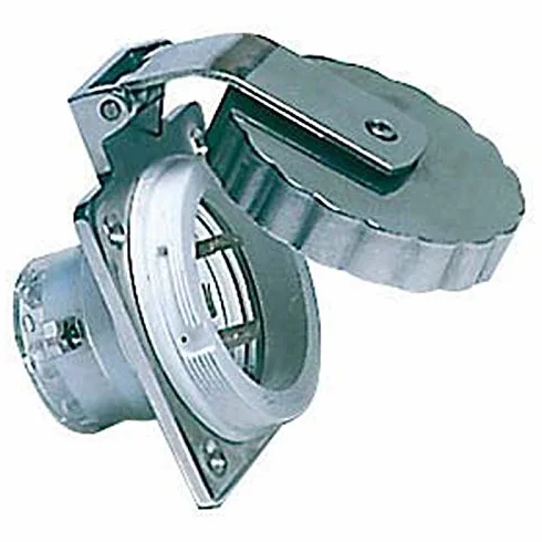 OSCULATI - Serie 14.330.00. Enchufes y Conectores Impermeables de 30 A, Fabricados con Material Inoxidable