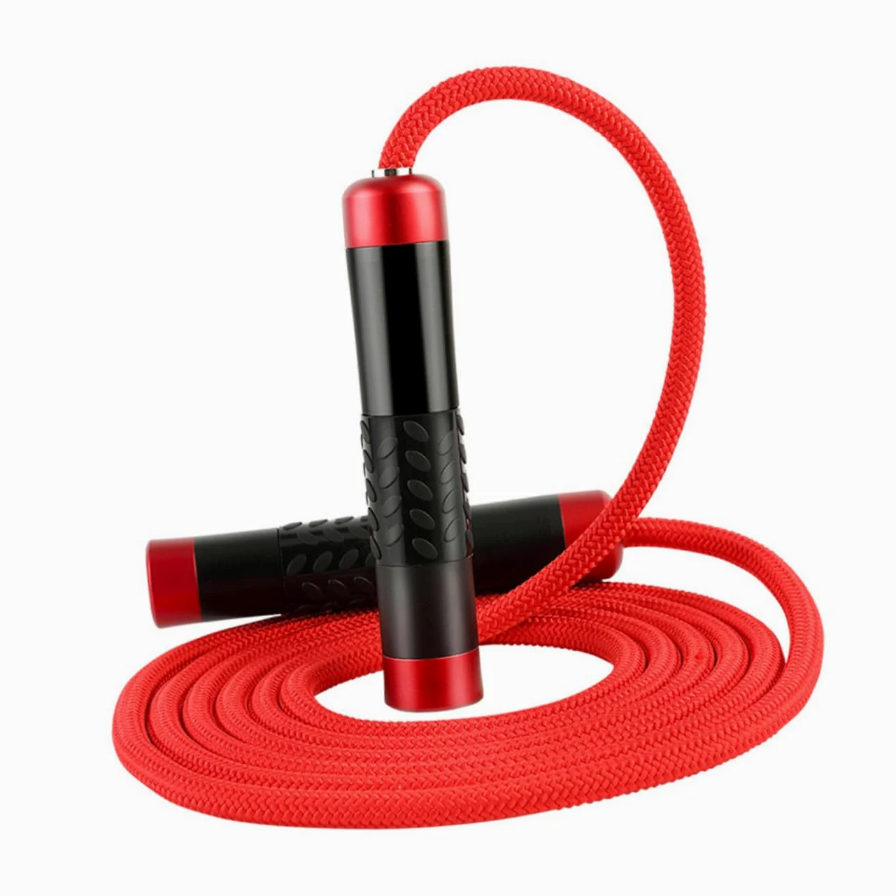Cuerda de Saltar con Peso Ajustable para Fitness con Rodamiento Duradero y Mango Antideslizante para Entrenamiento Gimnasio y Ejercicios Cardiovasculares Casa