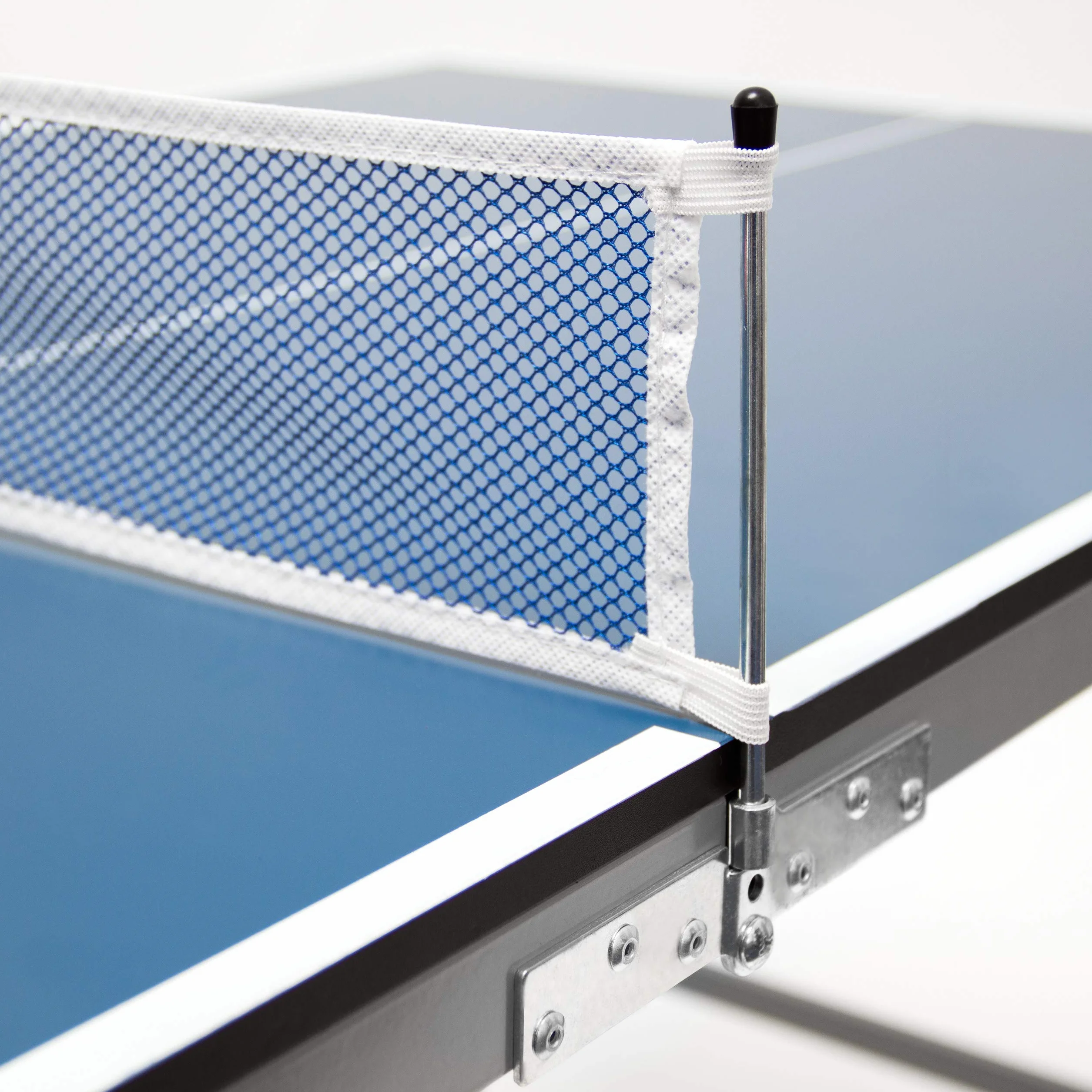 Relaxdays Mesa Ping Pong Exterior Plegable con Red, Pelotas y Raquetas, 150 cm