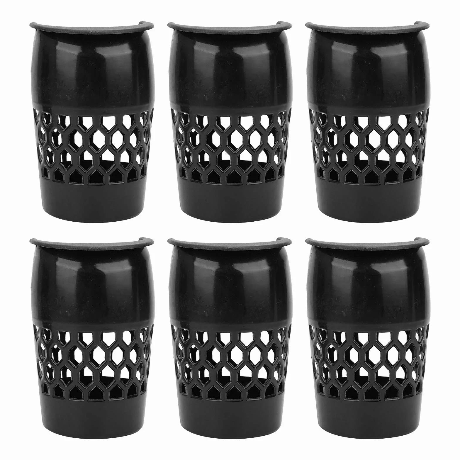 Bolsillos para mesa de billar 6 piezas redes de plástico accesorios