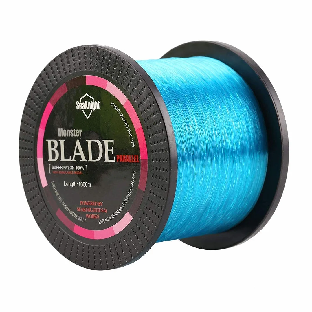 Seaknight Blade Nylon Linea de Pesca 500m/1000m Japan Material Monofilamento Carpa Linea de Pesca sedal 2-35LB