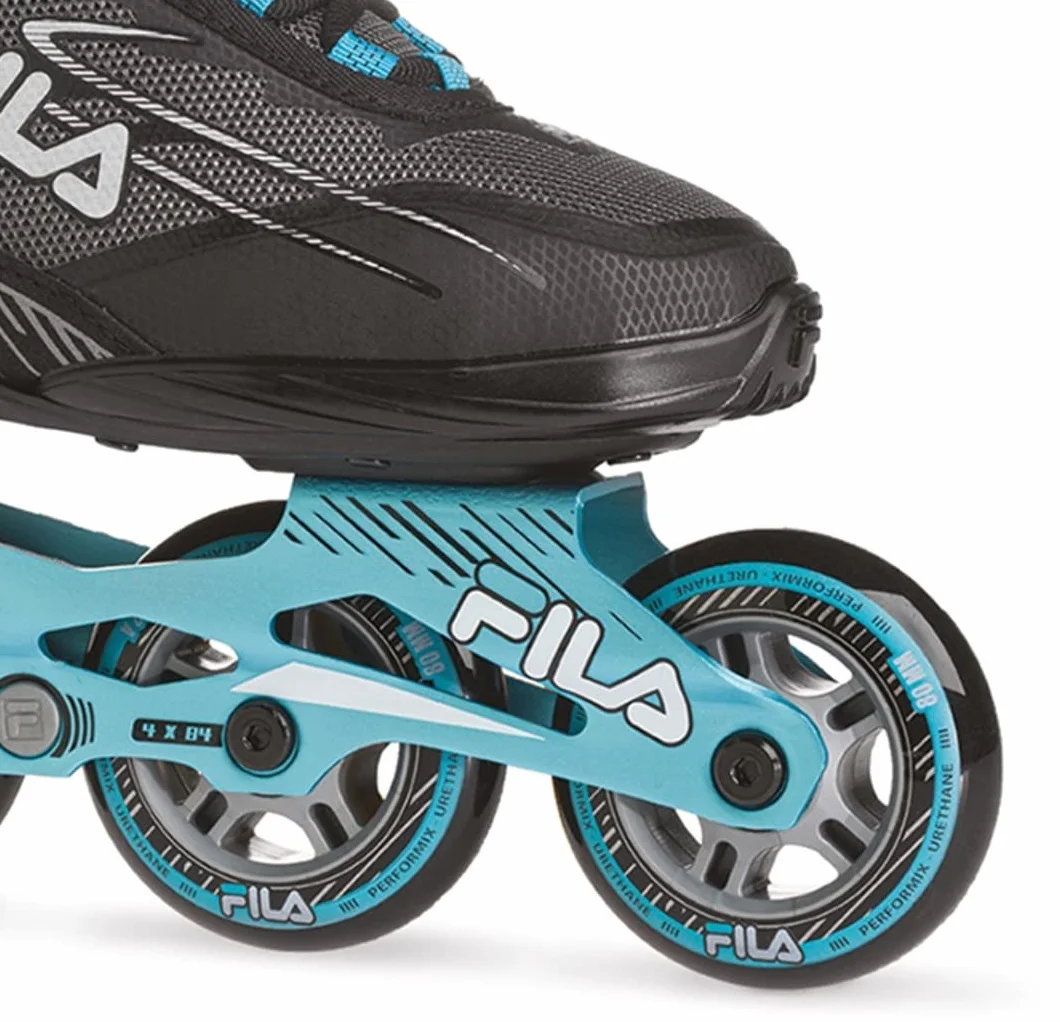 FILA - Patines Legacy Pro 80 Lady Black/Lghtbl