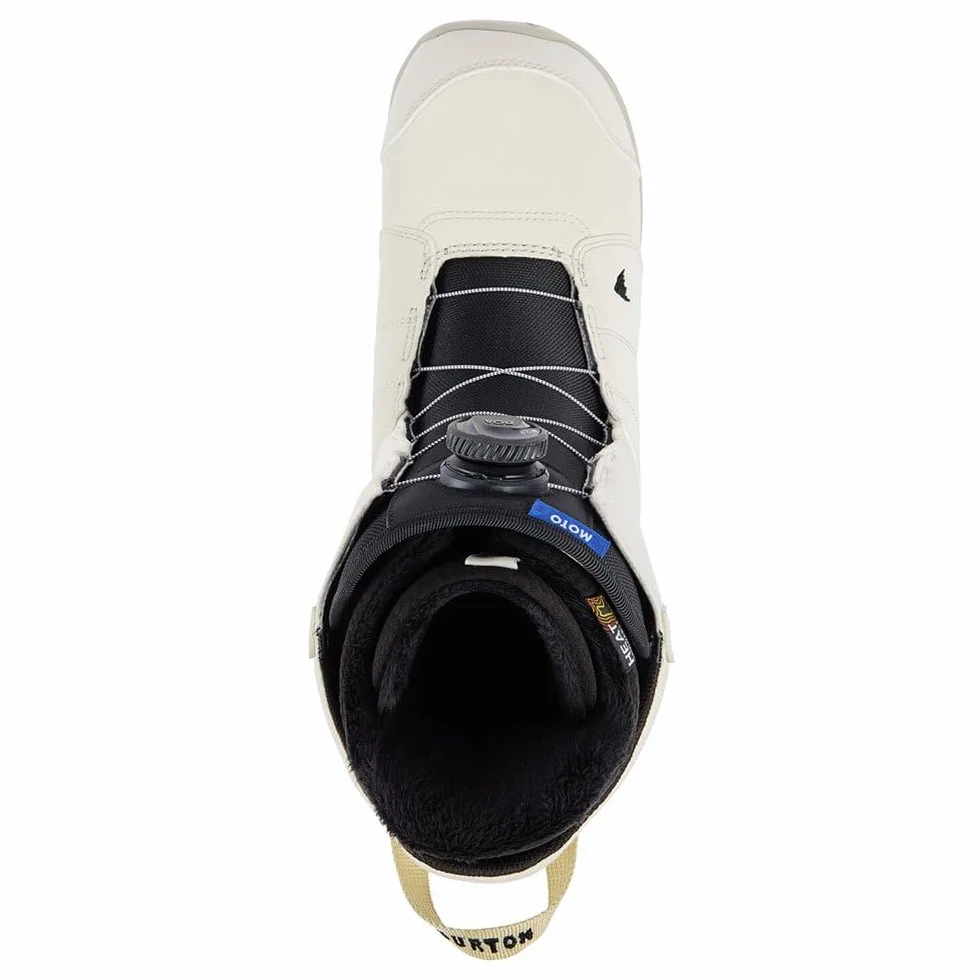Burton – Botas de snowboard para moto Boa blanco para hombre, color blanco