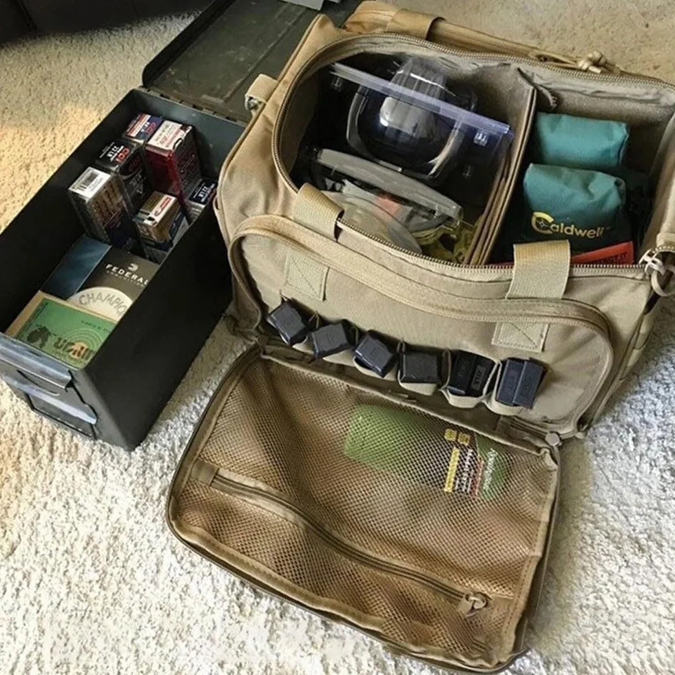 Bolso Táctico Policial, Bolsa de Almacenamiento al Aire Libre, Camping, Pesca, Caja de Pesca, Maletín Organizador para Munición