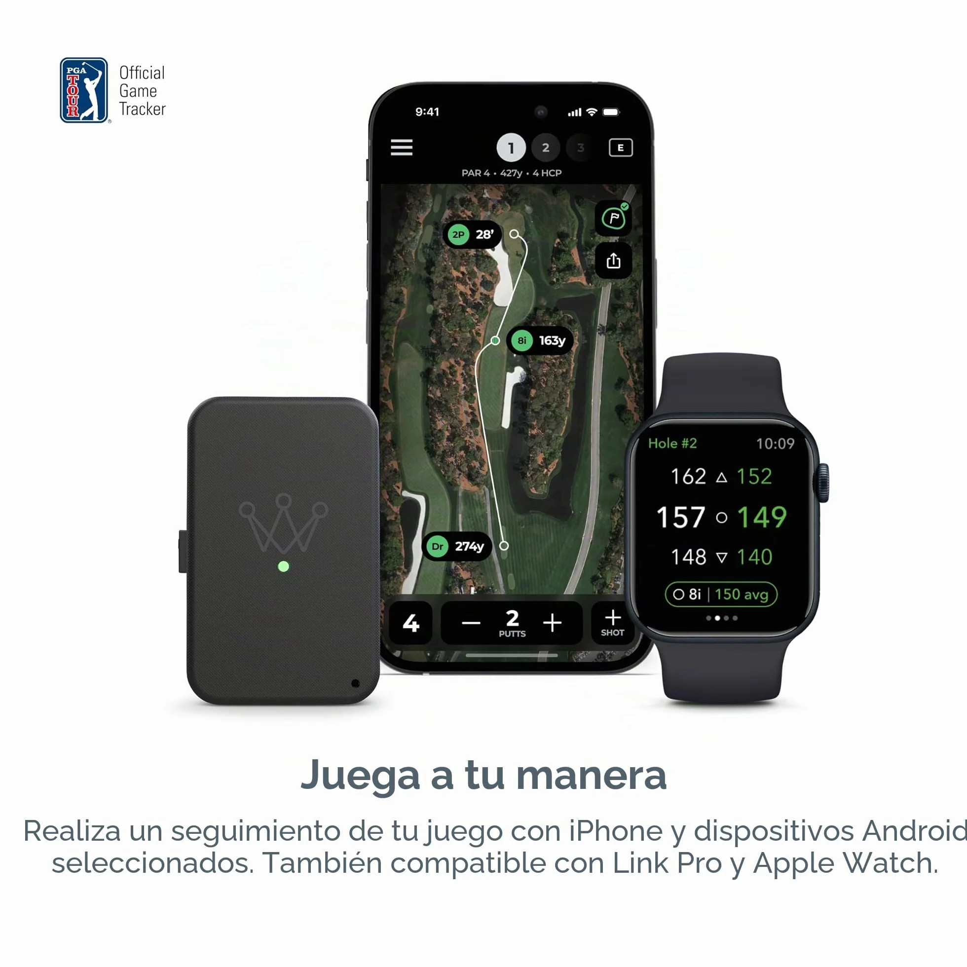 Arccos Sensores Inteligentes Gen 4: Sistema de Seguimiento GPS de Golf con IA