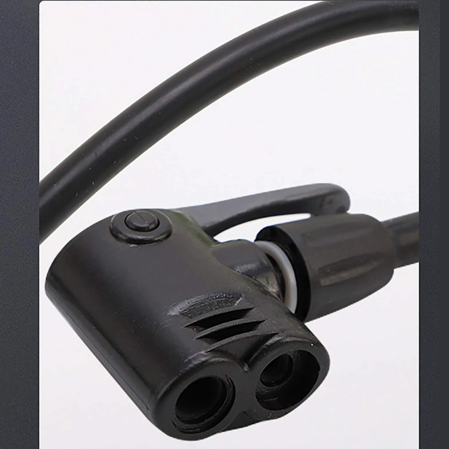 Bomba Bicicleta Bomba portátil de Bicicleta pie Alta presión Pedal Universal Aire para Todo Tipo de Neumáticos y Válvulas