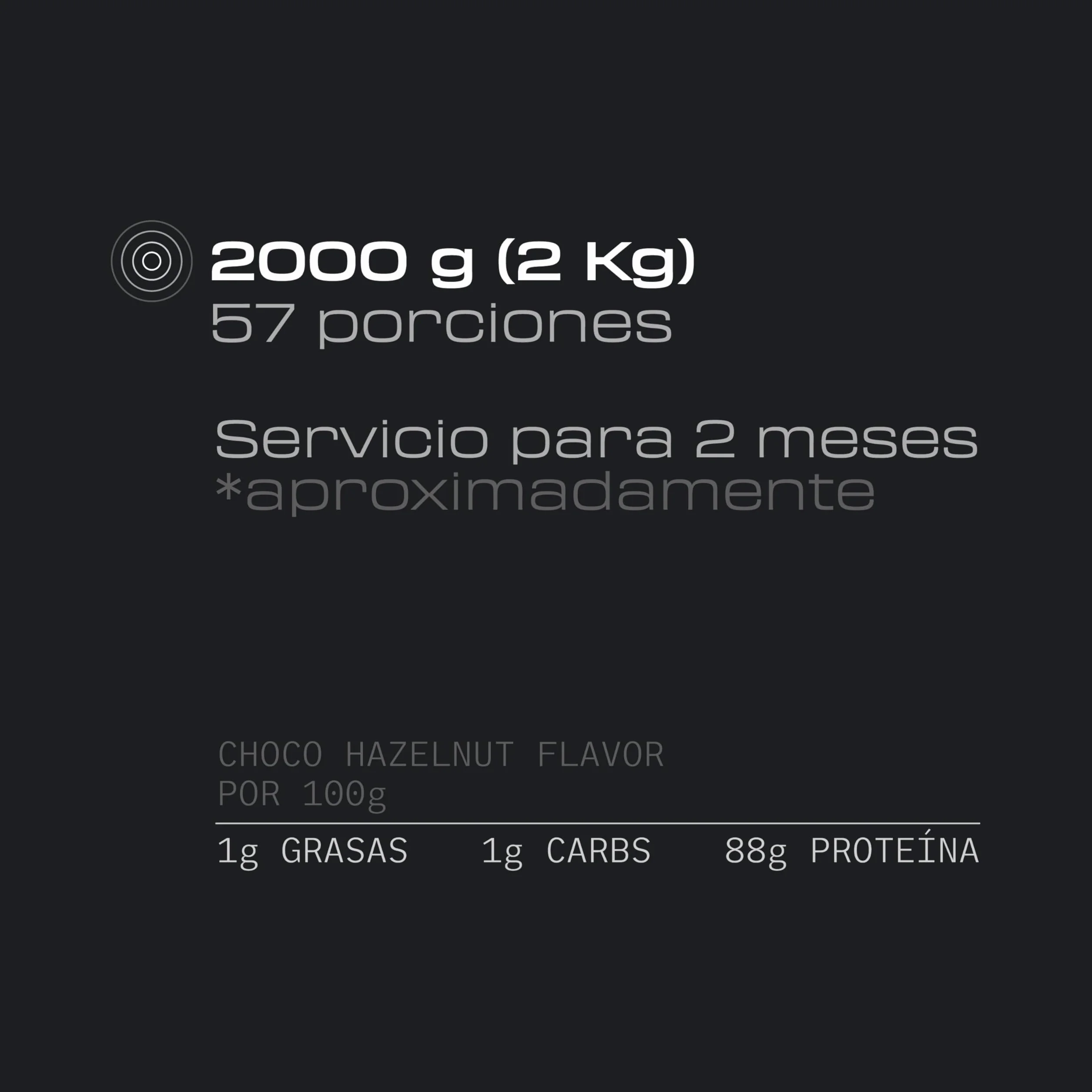 Beverly ISOLATE CFM Whey Isolate Proteína Aislada 2 kg Chocolate Avellana 30 g Proteína 58 Servicios