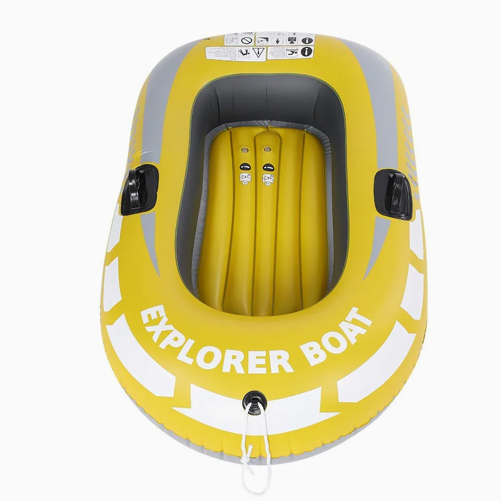 Canoa Inflable De PVC, Remeros Individuales, Botes Inflables para Pesca, Rafting, Buceo