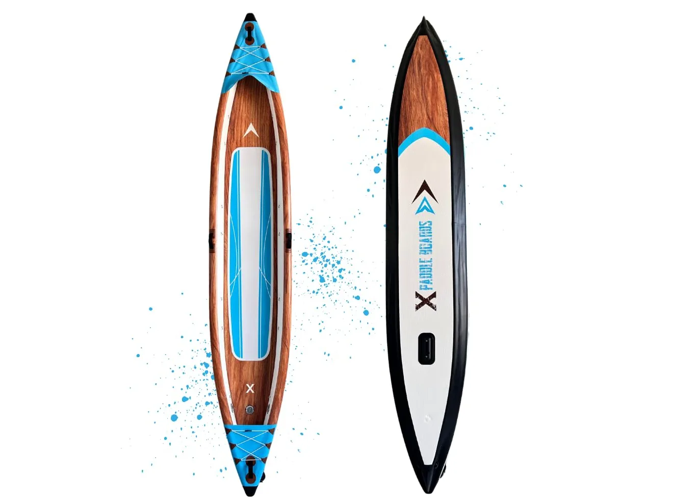 Canoa Kayak Inflable 3 Plazas Dropstitch 490 x 85 x 42 cm K-Blue