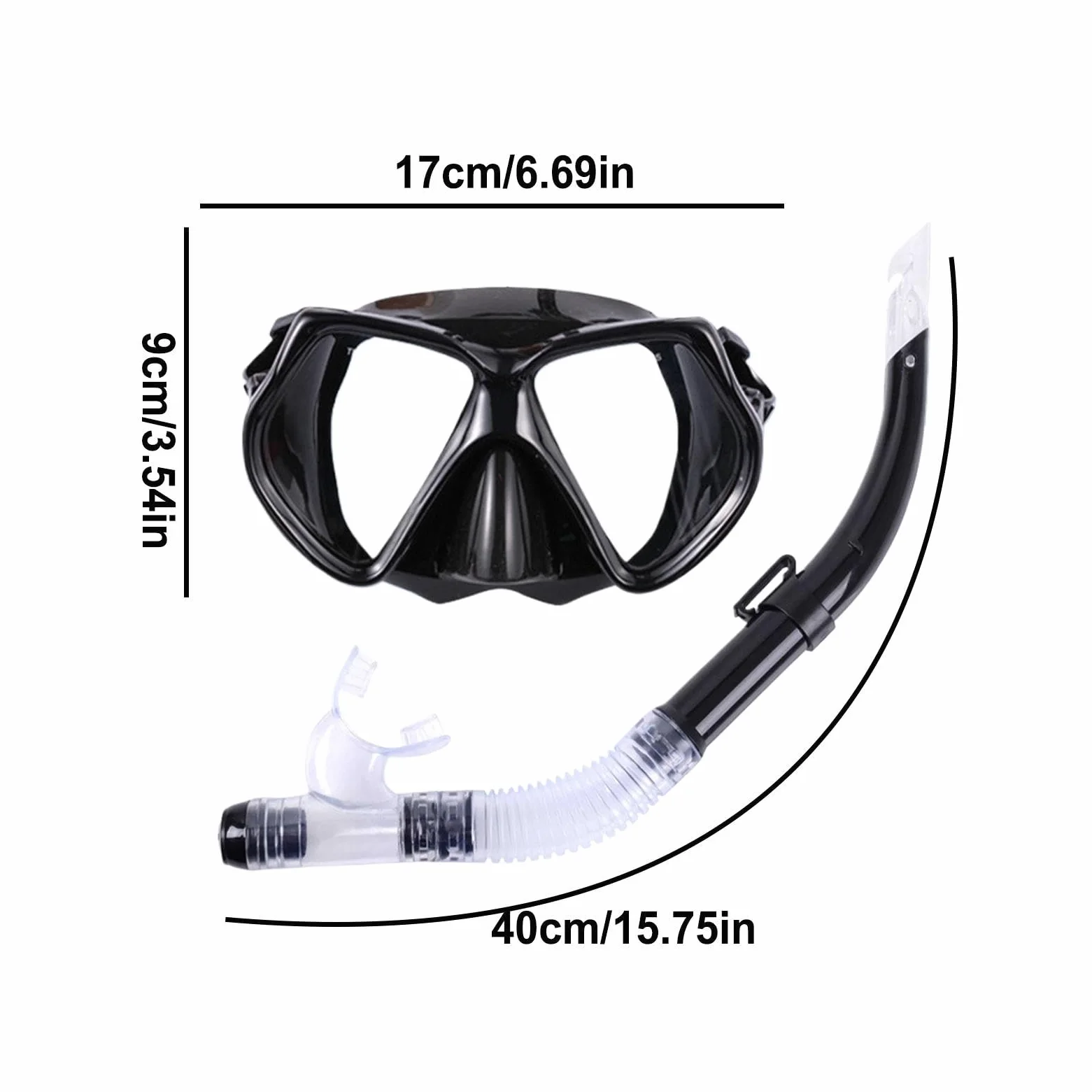 Gafas de snorkel Ajustable Antifugas Visión Panorámica | Gafas Subacuáticas y Equipo Snorkel para Hombres, Mujeres, Jóvenes, Niños, Viaje al Aire Libre, Playa, Vacaciones Verano