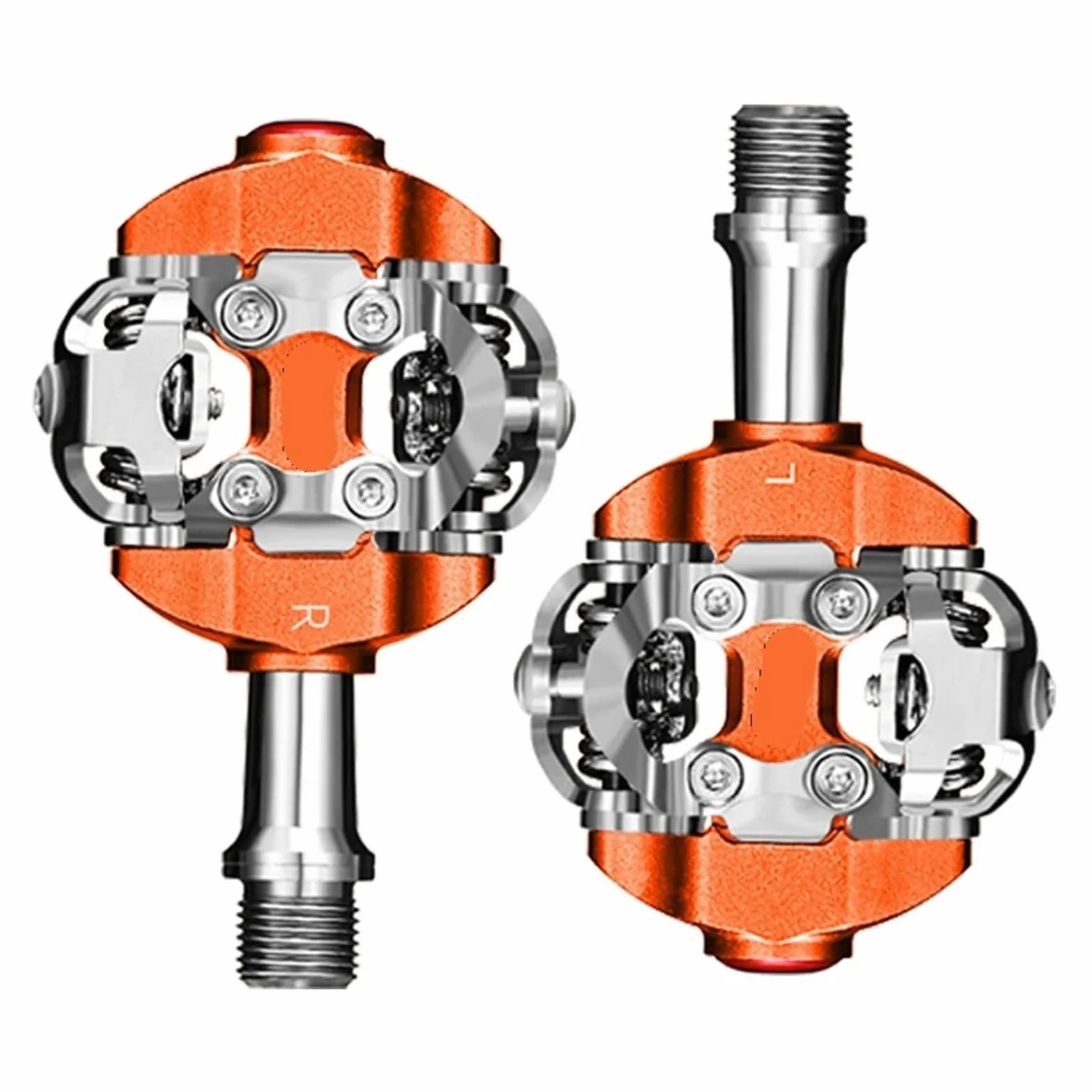 Compatible con Pedales RYET Dual SPD | Híbrido automático/plano, ultraligero, for rutas de MTB