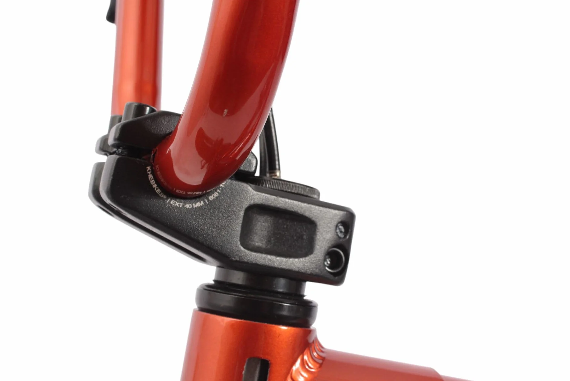 KHEbikes KHE Cosmic AL 20 pulgadas BMX Bike – Modelo 2025 – Marco de aluminio – Affix Rotor – Frenos V delanteros y traseros – 10,6 kg – Color Naranja – Para principiantes – 135 – 170 cm de estatura
