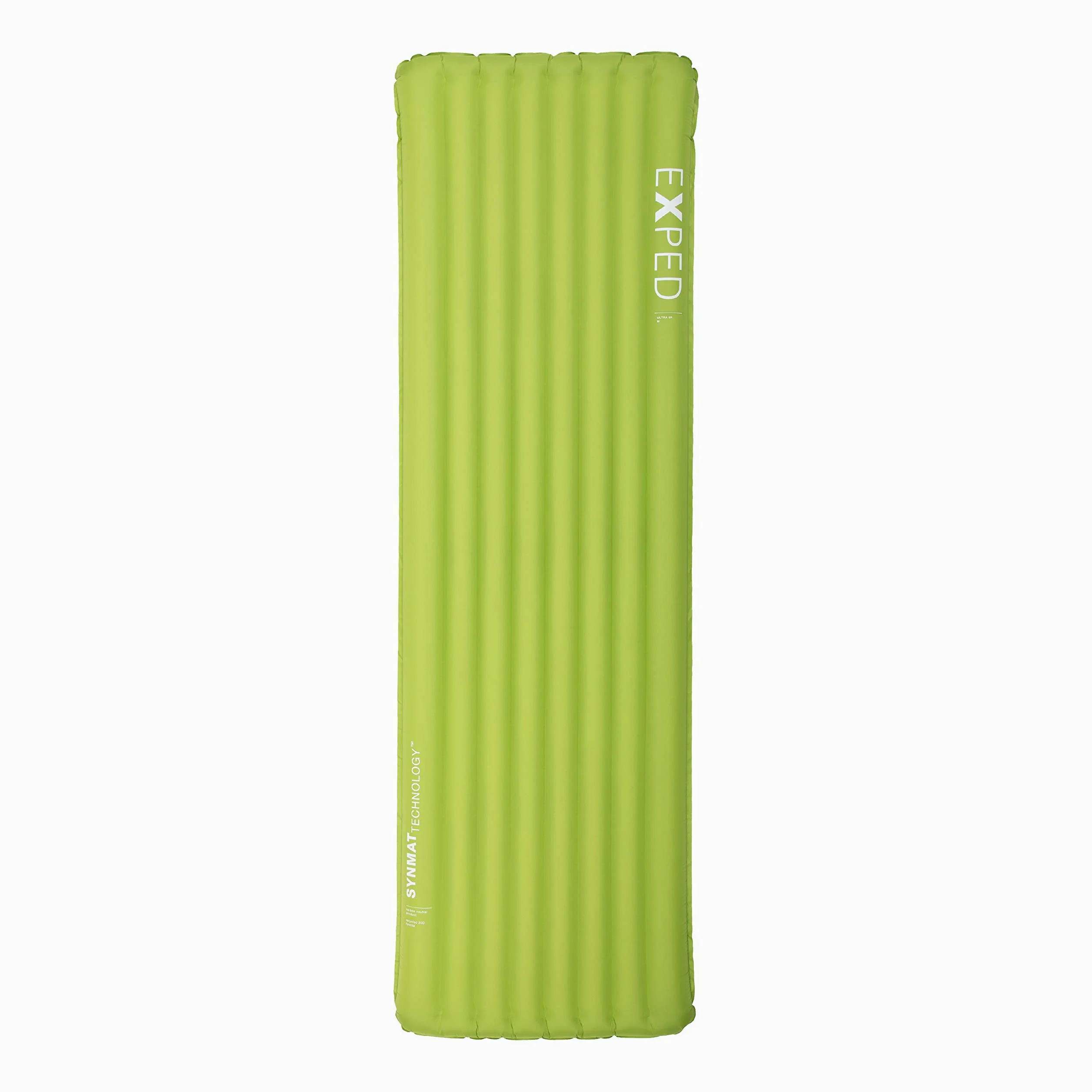Exped Ultra 5R | Tapete Ligero para mochilero | Plegable y cómodo | Tapete de Dormir de -5 Grados para 4 Estaciones, liquen, Mediano | Colchoneta de dormir ultraligera para acampar durante las 4 estaciones