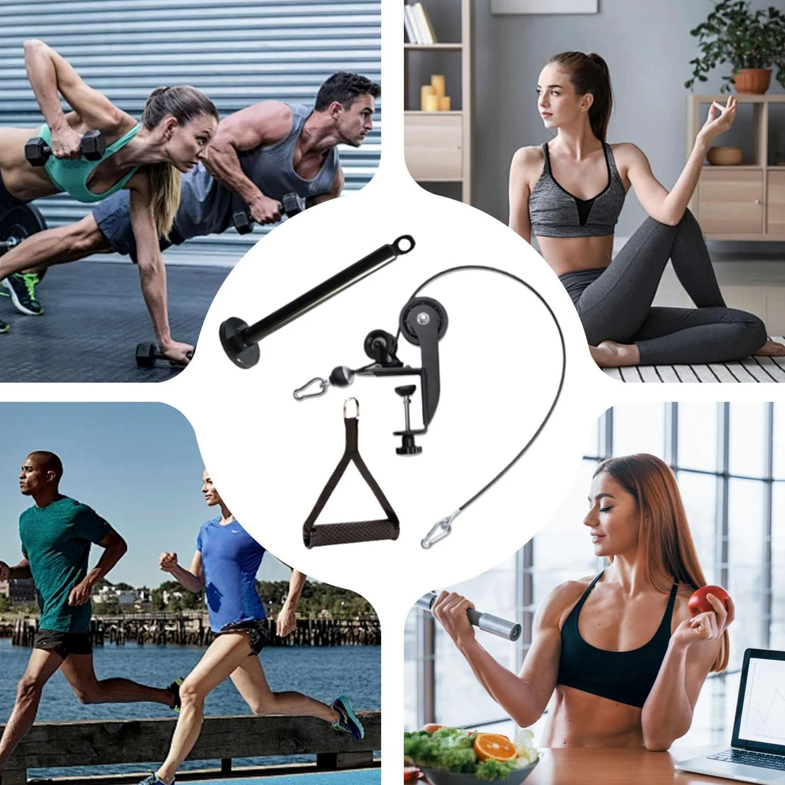 Equipo De Arm Wrestling Entrenador de Fuerza en Antebrazo para Hombres | Diseño Ergonómico Portátil para Fortalecimiento de Antebrazo en Casa, Oficina y Gimnasio