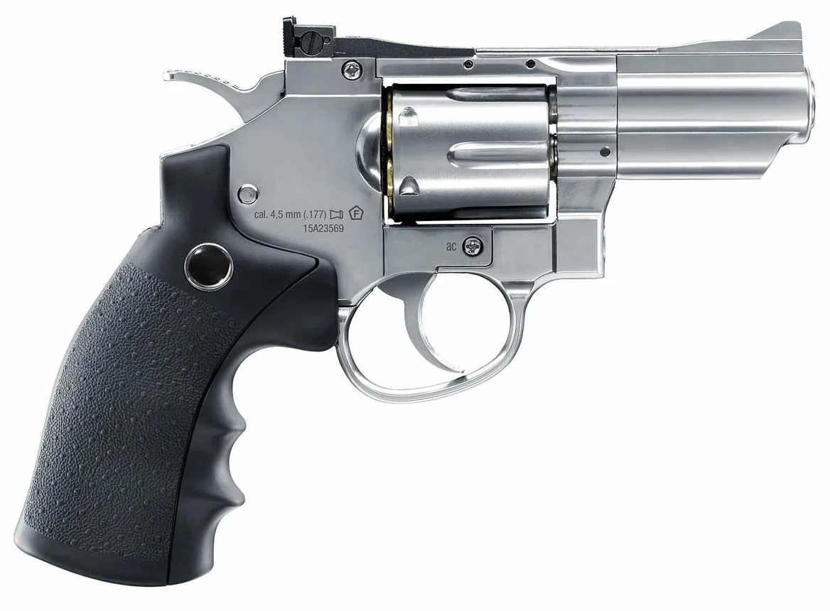 Revólver Legends S25 (Full Metal) | Revólver metálico de balines (Aire comprimido CO2) con vainas Calibre 4,5mm + maletín y munición