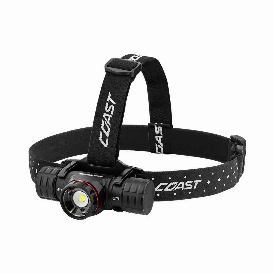 Coast® Linterna frontal LED XPH34R con batería, zoom