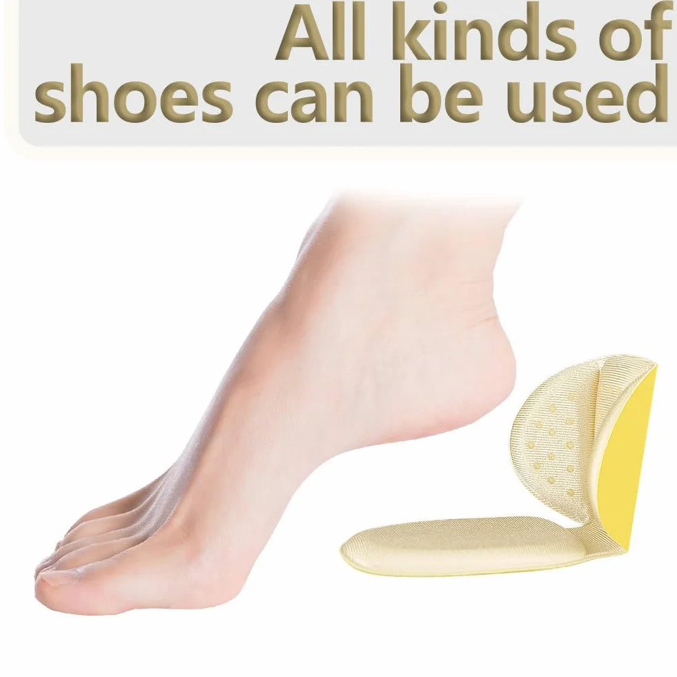 Taloneras para Zapatos, Almohadillas para Talones Reducir Talla, Protectores de Talón Antirozaduras